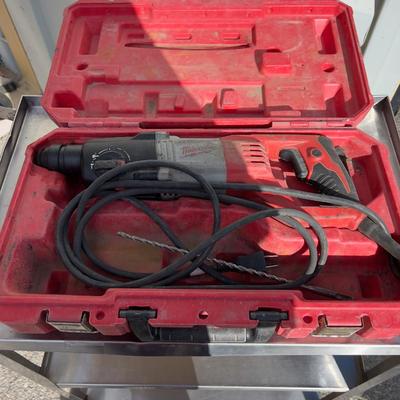 Milwaukee Corded Rotary Hammer Drill  with Hard Case 