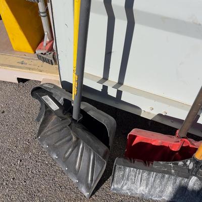 (4) Snow Shovels 