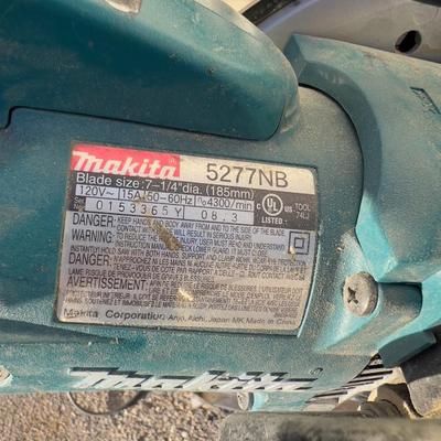 2 Makita Worm Drives 