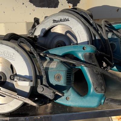 2 Makita Worm Drives 