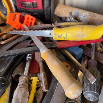 Pile of Hand TOOLS 