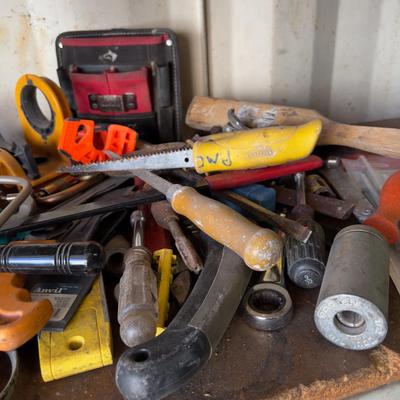 Pile of Hand TOOLS 