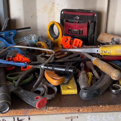 Pile of Hand TOOLS 