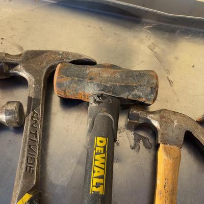 Pile of HAMMERS 