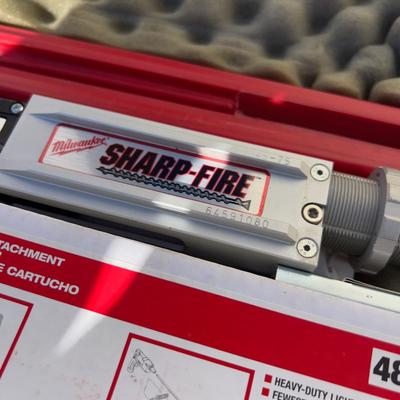 Milwaukee Sharp Fire Screw Gun with Hard Case 