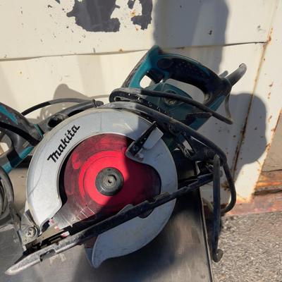 Pair of Makita Worm Drive Saws