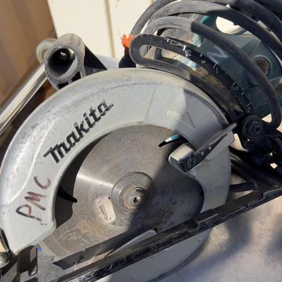 Pair of Makita Worm Drive Saws