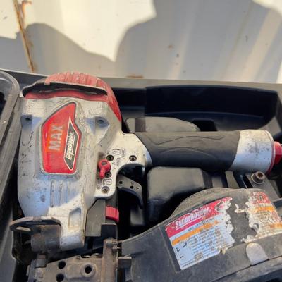 2 Coil Nailers; 1 has a case