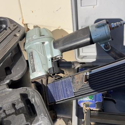 4 Air Staplers Mixed Lot 