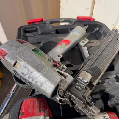 4 Air Staplers Mixed Lot 