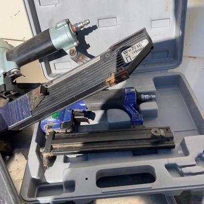 4 Air Staplers Mixed Lot 