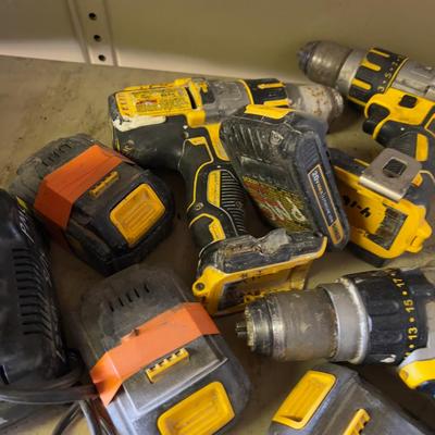 DeWalt Drills and Batteries