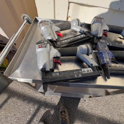(4) Crown Staplers 