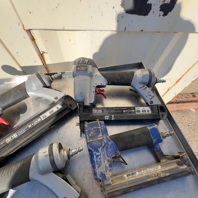 (4) Crown Staplers 