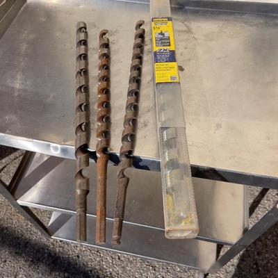 4 Auger Bits