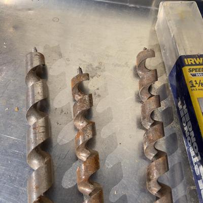 4 Auger Bits