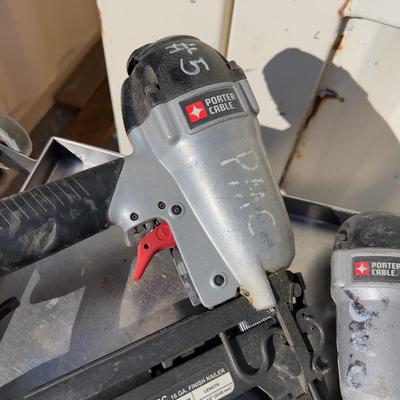 4 Porter Cable Nailers 