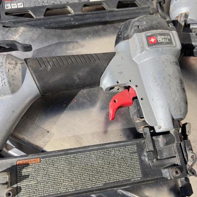 4 Porter Cable Nailers 