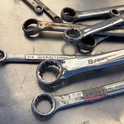 End Wrenches Mixed Lot 