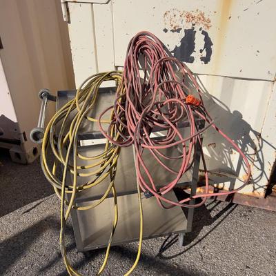 Yellow & Red Extension Cords