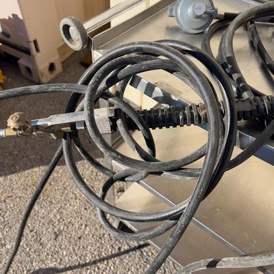 Propane Hose and a Weed Burner