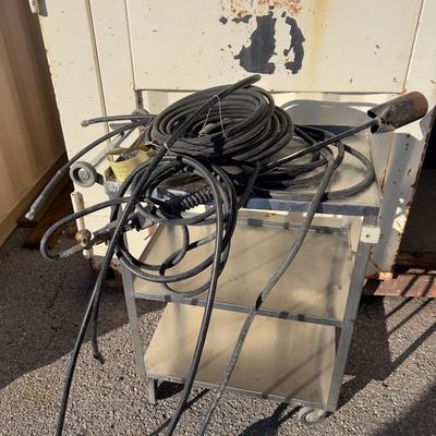Propane Hose and a Weed Burner