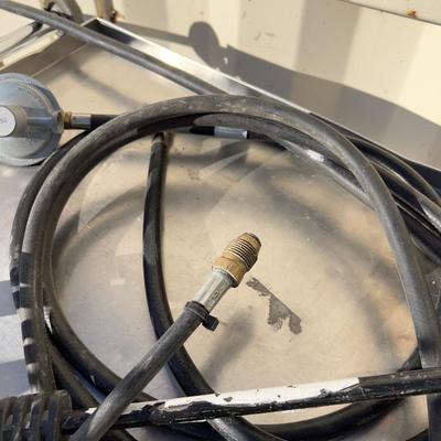 Propane Hose and a Weed Burner
