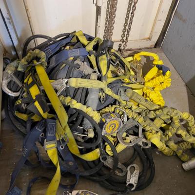 Safety Harnesses and ropes etc.