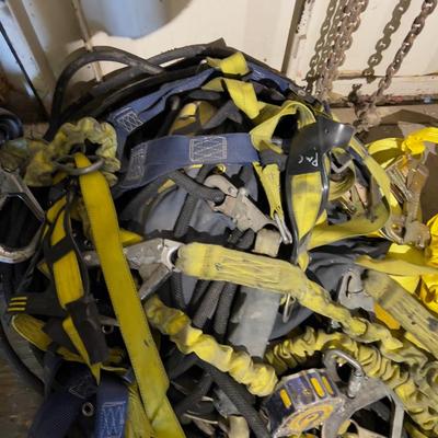 Safety Harnesses and ropes etc.