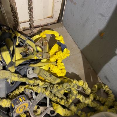 Safety Harnesses and ropes etc.
