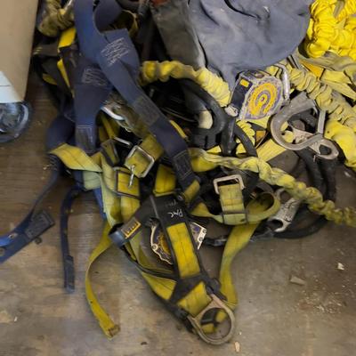 Safety Harnesses and ropes etc.