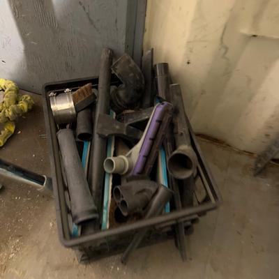2 Backpack Vacuums with attachments