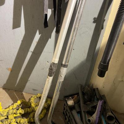 2 Backpack Vacuums with attachments