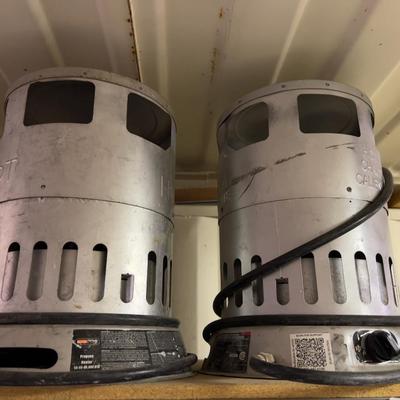 2 Propane Heaters