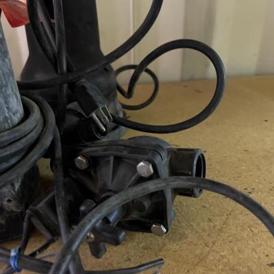 3 Sump Pumps and a Sprinkler Valve