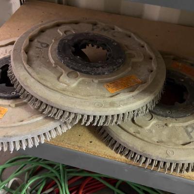 3 Brush Pads 16" Diameter 