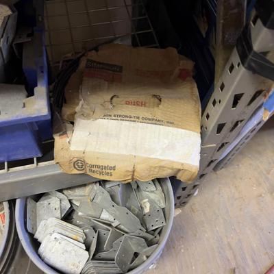 Joist Hangers, Hurricane Ties, Tiko Nails. 