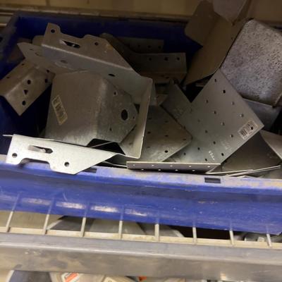 Joist Hangers, Hurricane Ties, Tiko Nails. 