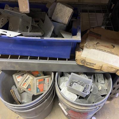 Joist Hangers, Hurricane Ties, Tiko Nails. 