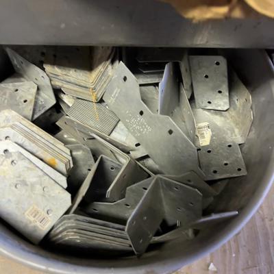 Joist Hangers, Hurricane Ties, Tiko Nails. 