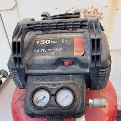 {Porter-Cable Pancake Compressor