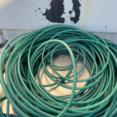 2- 100 Foot Blue Air Hose. 