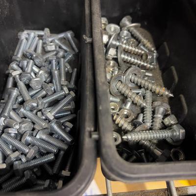 Several Varieties of Screws and Bolts