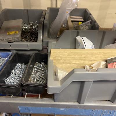 Several Varieties of Screws and Bolts