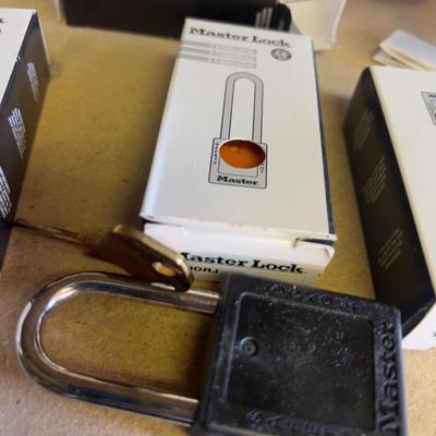4 Pad Locks NEW in The Box