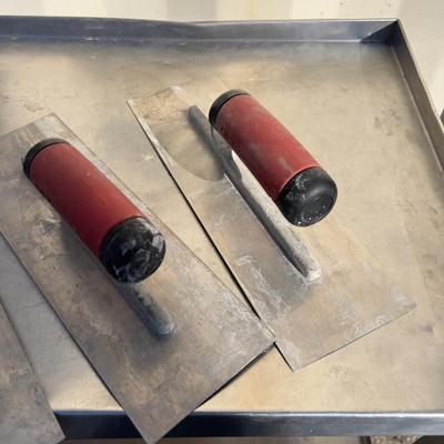 3 Steel Trowels
