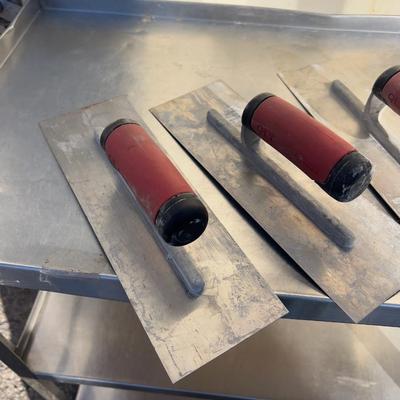 3 Steel Trowels