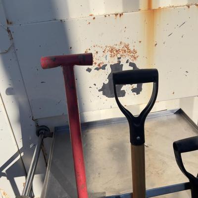 2 Scrapers and 2 Shovels (short)
