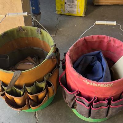 2 )    5 Gallon Buckets with Tool Holders