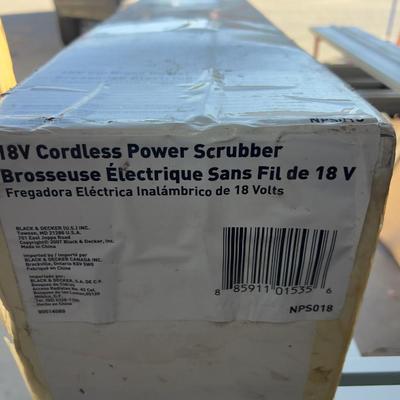 18 VOLT Power Scrubber
